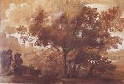 Claude Lorrain Landscape with Mythological Figures (mk17) Spain oil painting artist